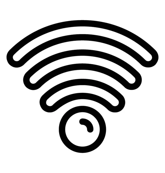 Wifi-Vektor-Symbol — Stockvektor