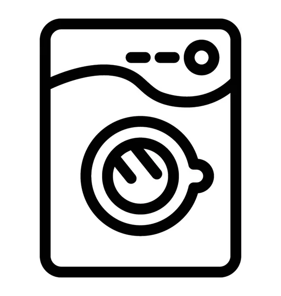 Lavadora vector icono — Archivo Imágenes Vectoriales