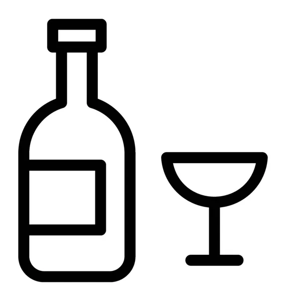 Beber Vector Icono — Archivo Imágenes Vectoriales