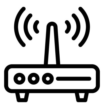 Modem vektör simgesi