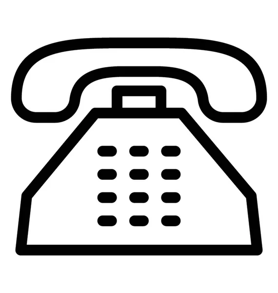 Telefoon vector pictogram — Stockvector