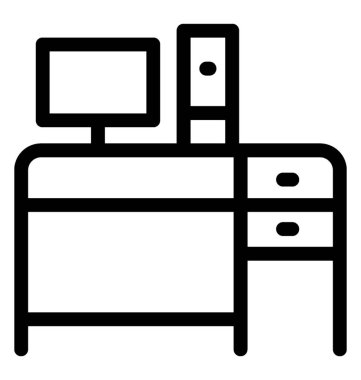 Resepsiyon vektör simgesi