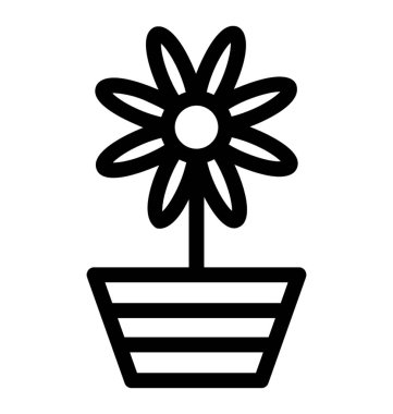 Daisy vektör simgesi