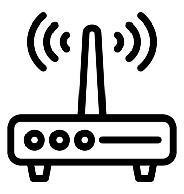 Modem vektör simgesi