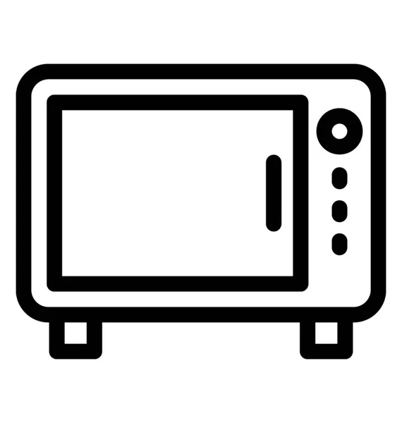 Horno Vector Icono — Vector de stock