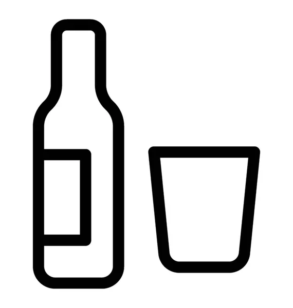 Pijte vektorové ikony — Stockový vektor