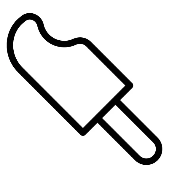 Popsicle Vector Icon — Stock Vector