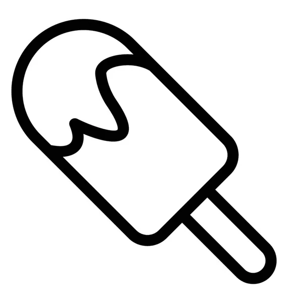 Popsicle Vector Icon — Stock Vector
