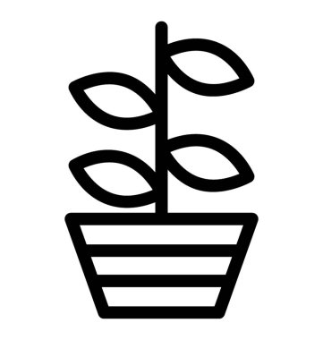 bitki vektör simgesi