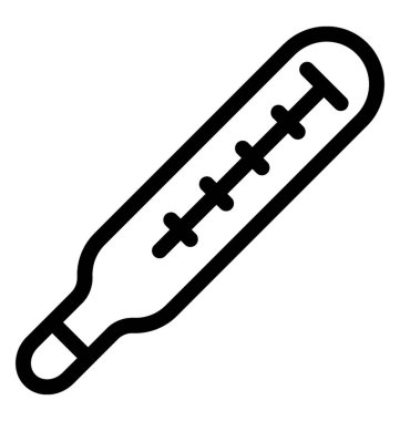 Termometre Vektör Simgesi