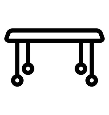 Sedye vektör simgesi