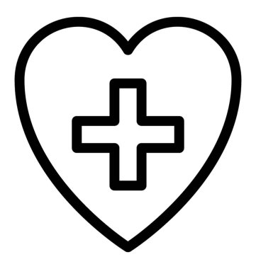 Sağlık vektör simgesi