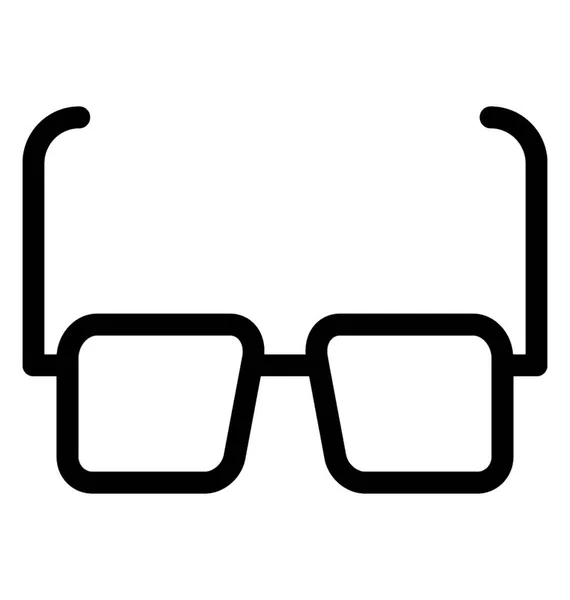 Glasses Vector Icon — Stock Vector