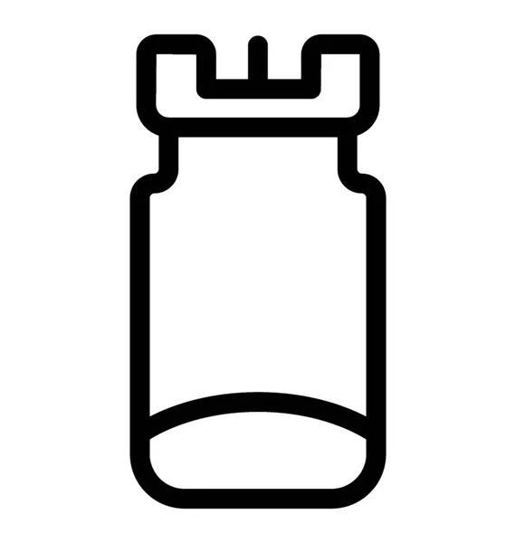 Icône vectorielle bouteille — Image vectorielle