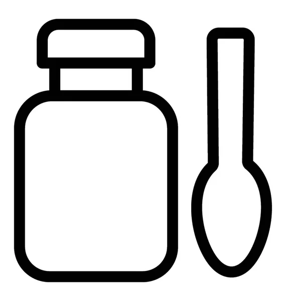 Sirup Vector Icon — Stockvektor