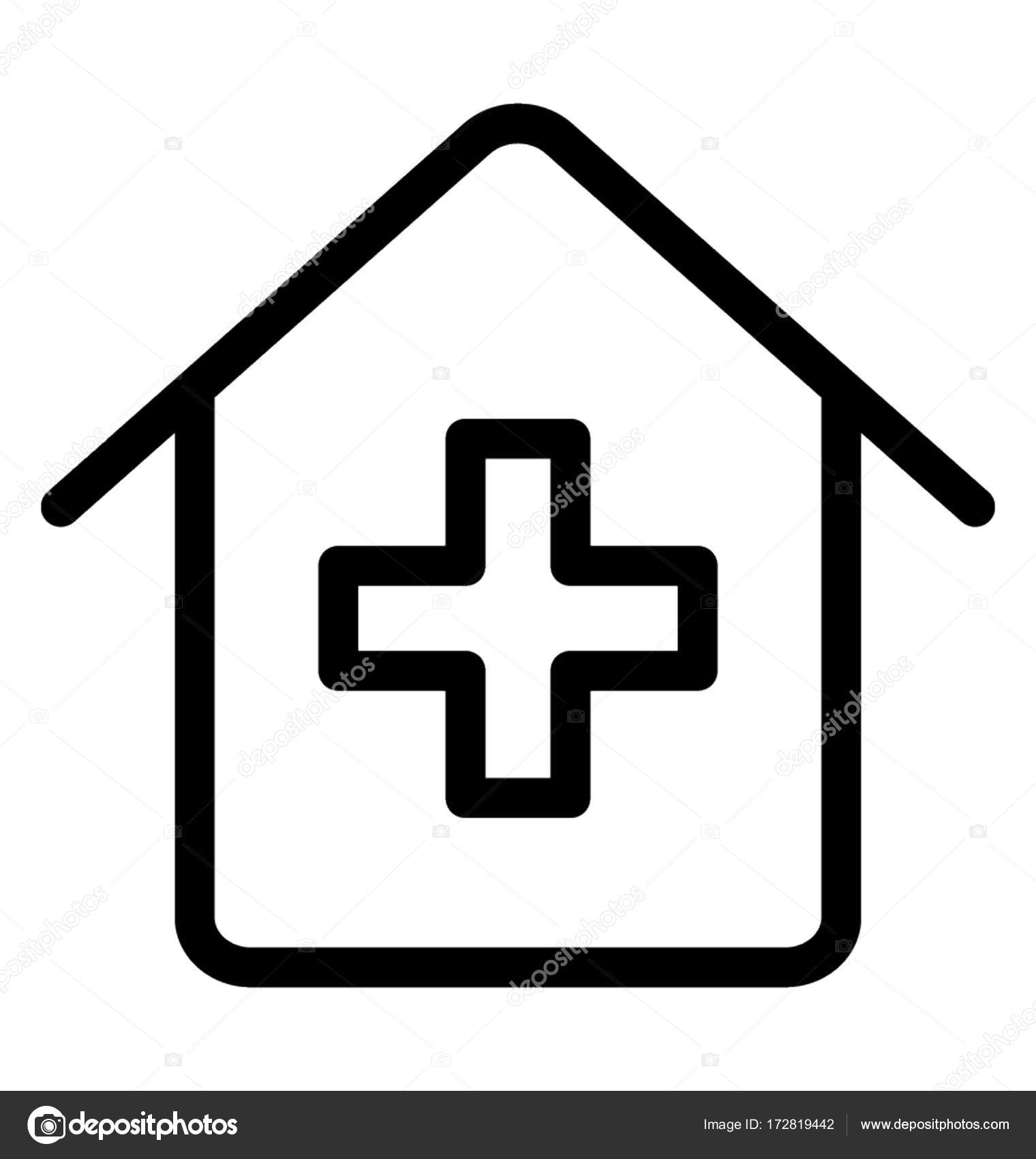 Hospital Icon vector Hospital Icon vector
