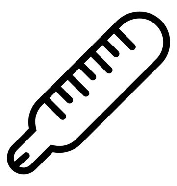 Termometre Vektör Simgesi