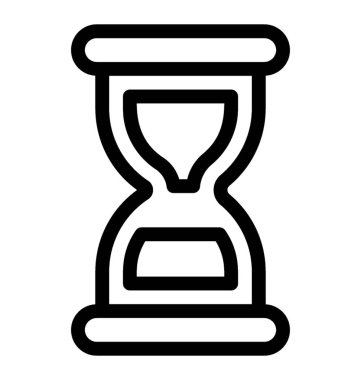 Kum Saati vektör simgesi