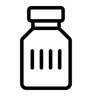 ilaç kavanozu vektör simgesi