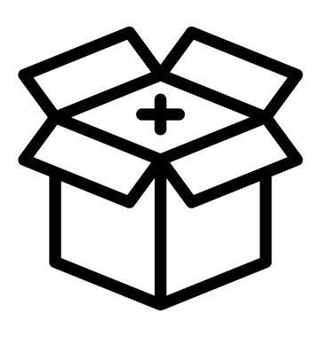 Eczane vektör simgesi