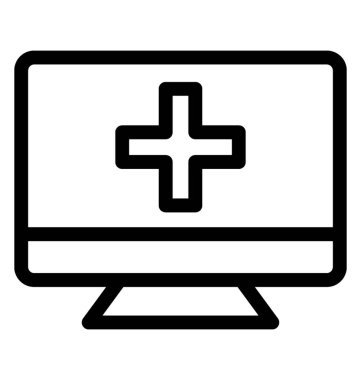 Çevrimiçi yardım vektör simgesi