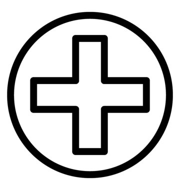 tıp vektör simgesi