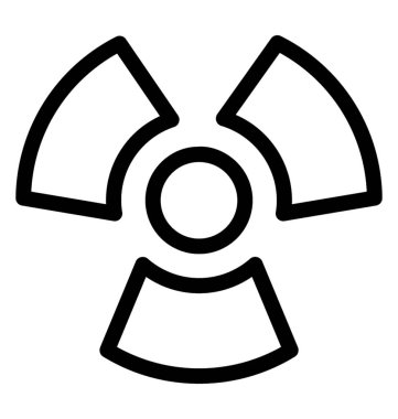 Radyoaktif Vektör Simgesi