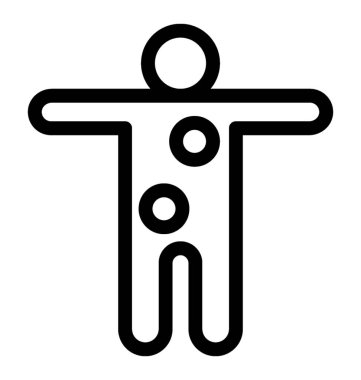 Hastalık vektör simgesi