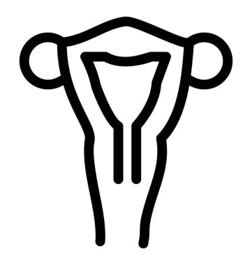 Boşaltım sistemi vektör simgesi