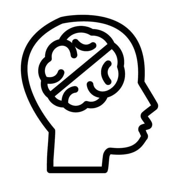 Мозок векторної icon — стоковий вектор