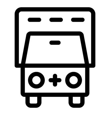 Direksiyon satırı vektör simgesi