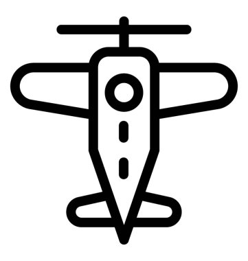 Jet satırı vektör simgesi