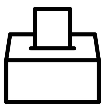 Doku kutusu vektör simgesi