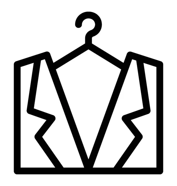 Coat Vector Icon — Stock Vector