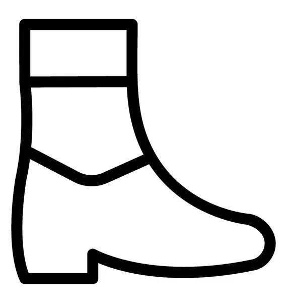 Botas vector icono — Vector de stock