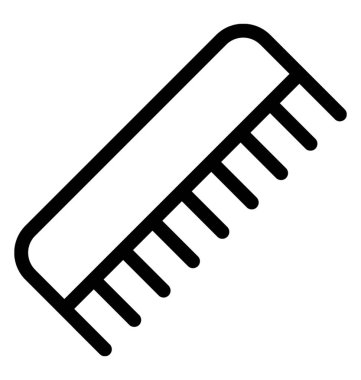 tarak vektör simgesi