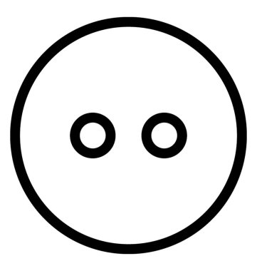 Düğme vektör simgesi