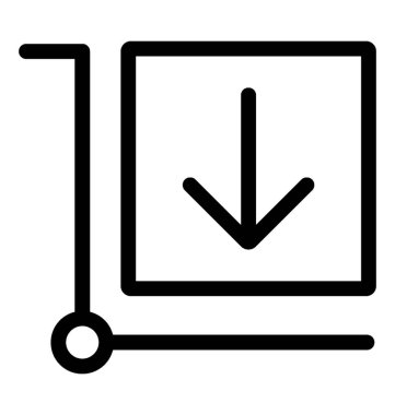 Arabası vektör simgesi