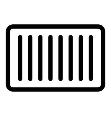Barcode Vector Icon clipart