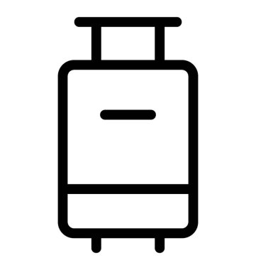 Bagaj vektör simgesi