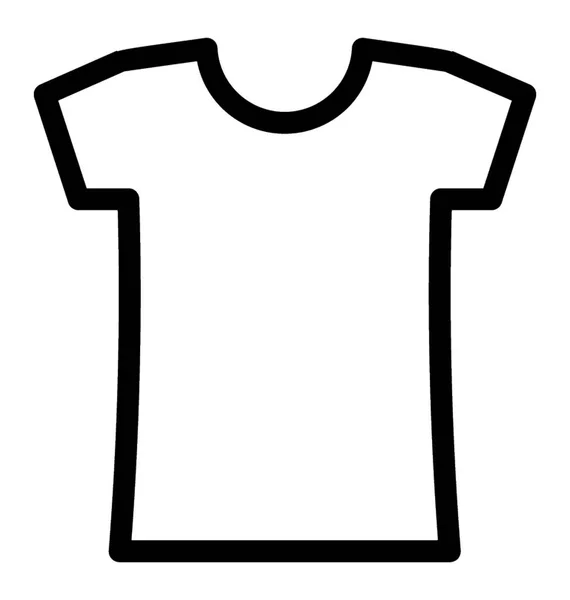 Camisa Vector Ícone —  Vetores de Stock