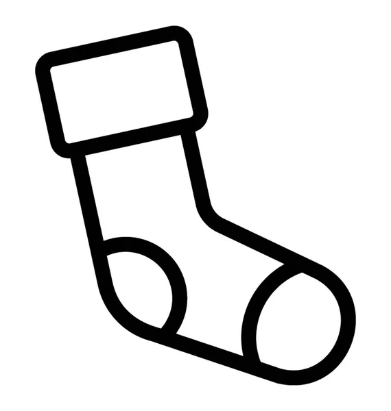 Socken-Vektorsymbol — Stockvektor