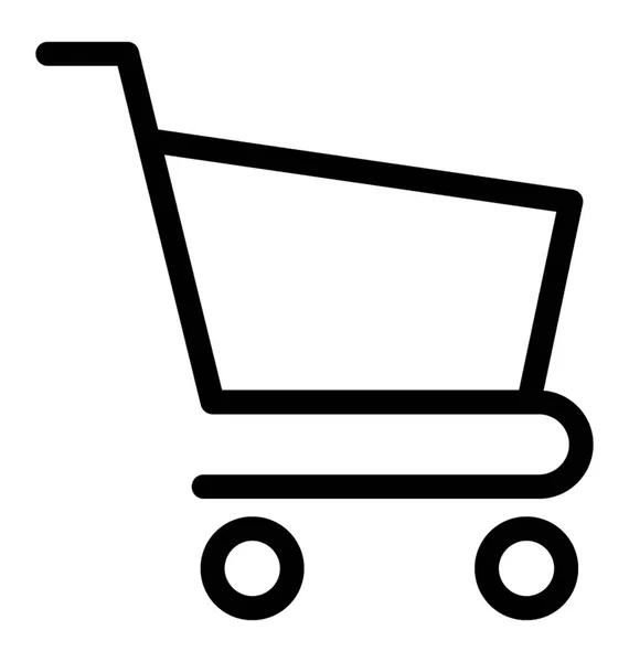 Trolley-Vektor-Symbol — Stockvektor