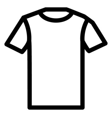 Gömlek vektör simgesi