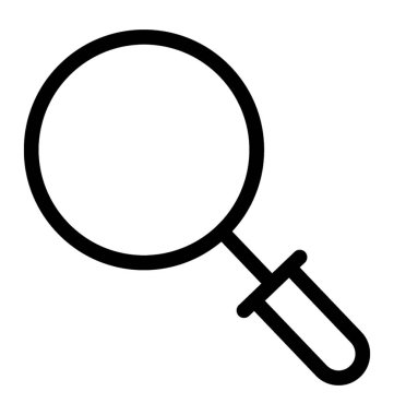 Arama satırı vektör simgesi