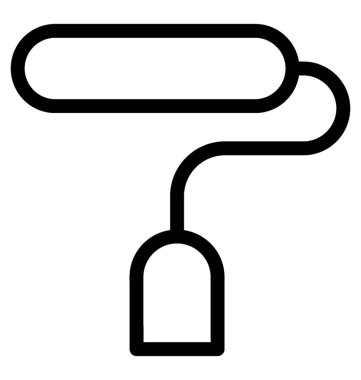 paten çizgisi vektör simgesi