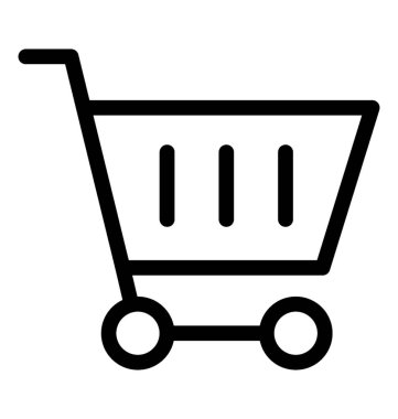 Tramvay hattı vektör simgesi