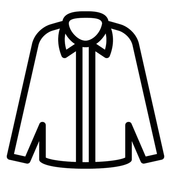 Jacket Vector Icon — Stock Vector