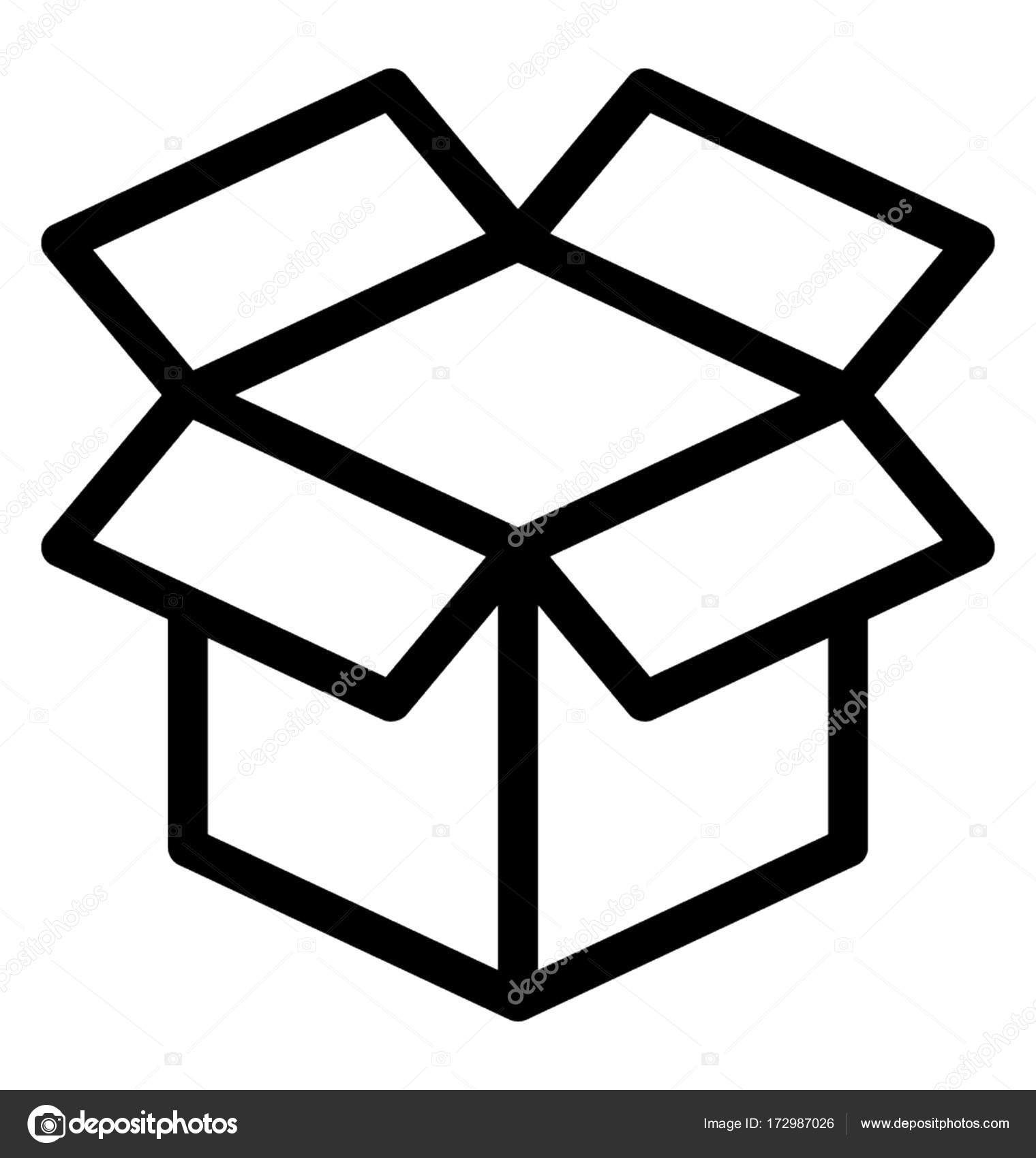 Open Box Line Vector Icon Vector Image By C Vectorsmarket Vector Stock Open Box Line Vector Icon Vector Image By C Vectorsmarket Vector Stock
