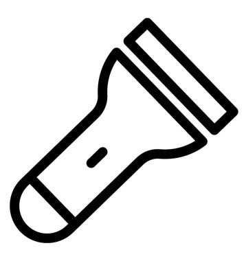 meşale hattı vektör simgesi